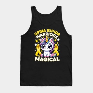 Spina Bifida Awareness Spina Bifida Warriors are Magical T-Shirt Tank Top